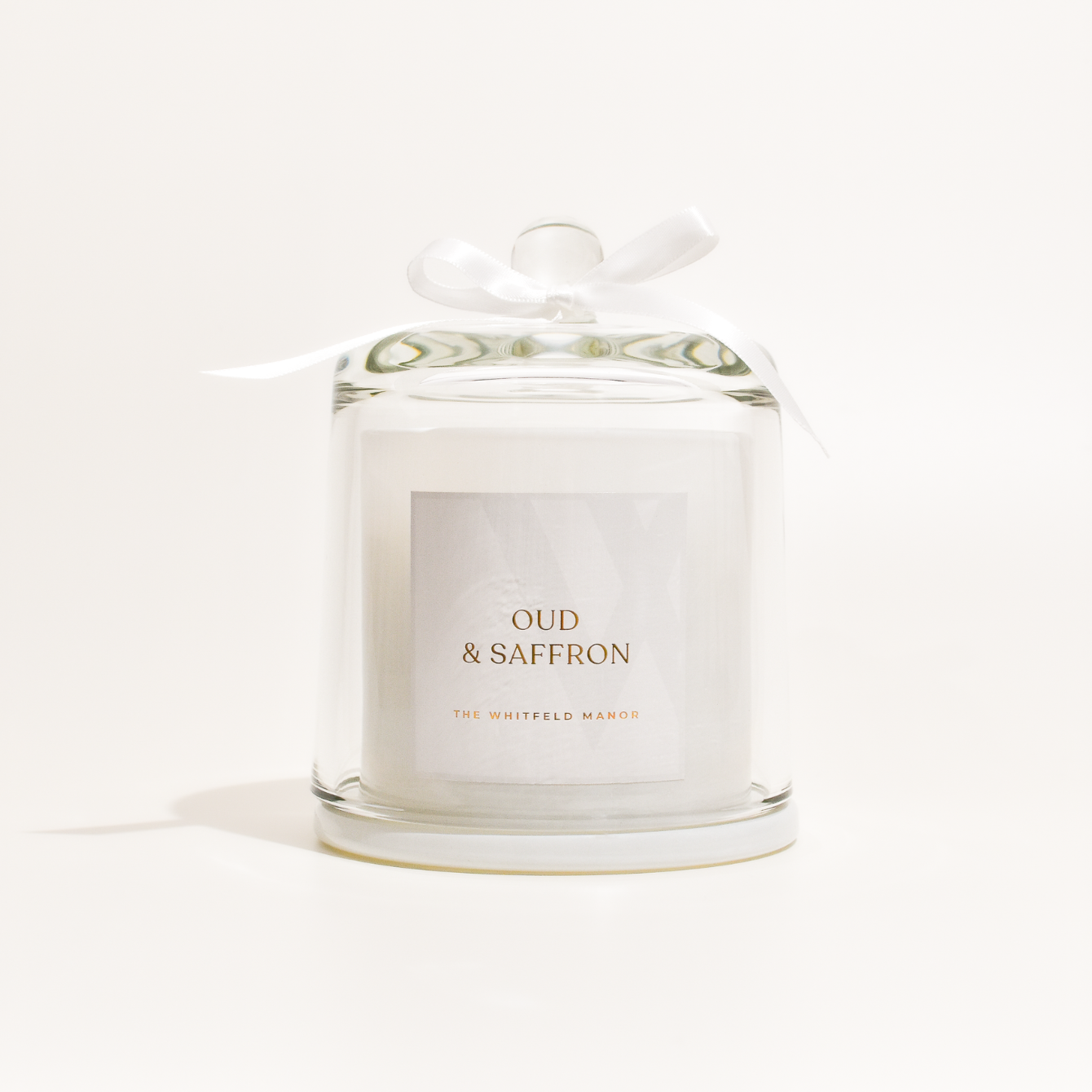 Oud and saffron candle (NEW)