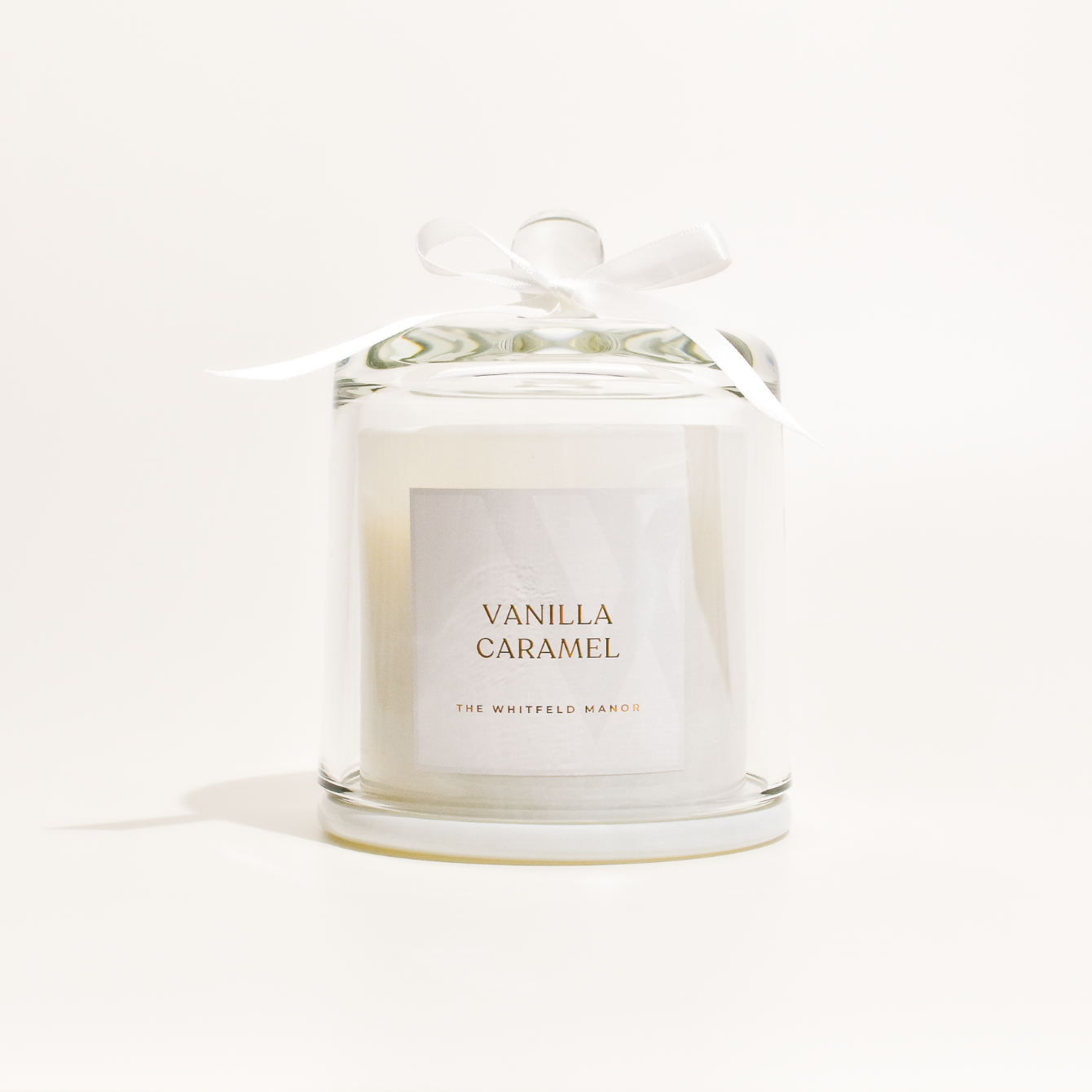 Vanilla caramel candle