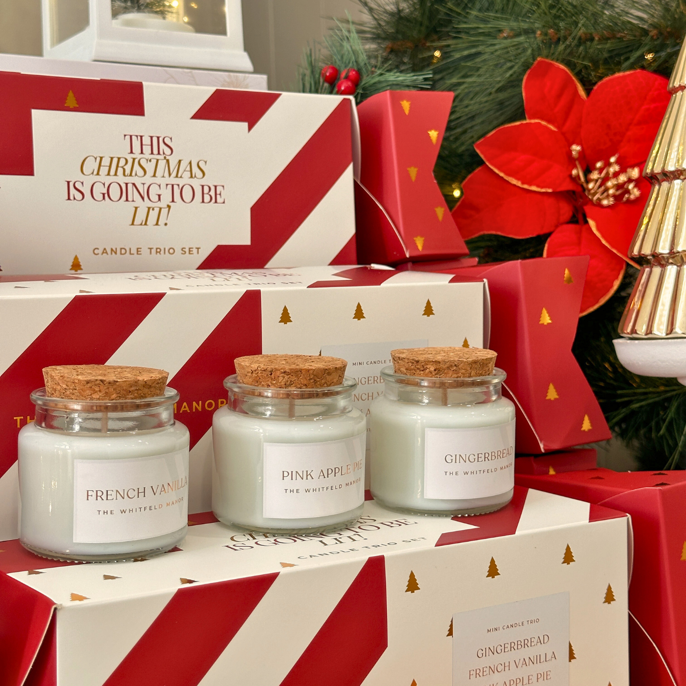 Christmas Bon Bon - Candle Trio